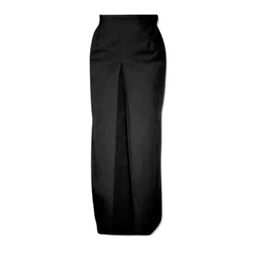 ROK HITAM POLOS PANJANG MODEL SPAN BELAH 1 BAHAN DRILL TERBARU NYAMAN SERAGAM SEKOLAH SMP PEREMPUAN