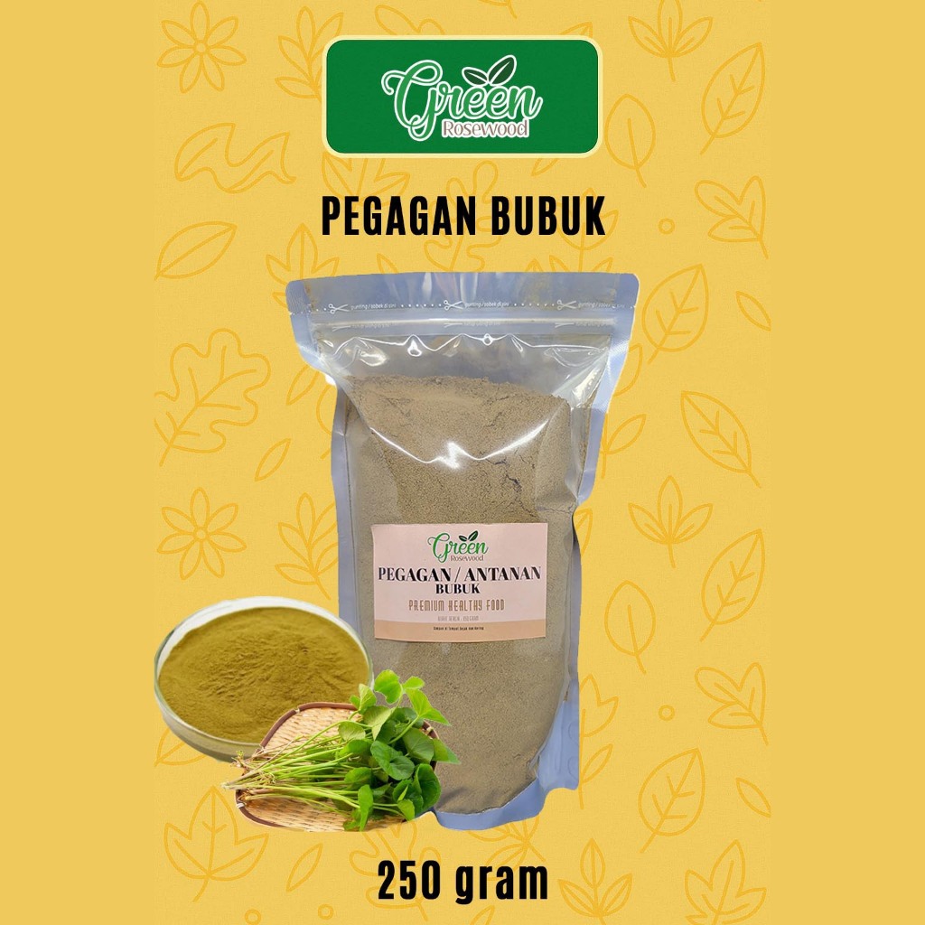 BUBUK DAUN PEGAGAN 250GR / PEGAGAN BUBUK MURNI 250 GRAM PREMIUM ASLI 100% / BUBUK OBAT CANCER 250 GR