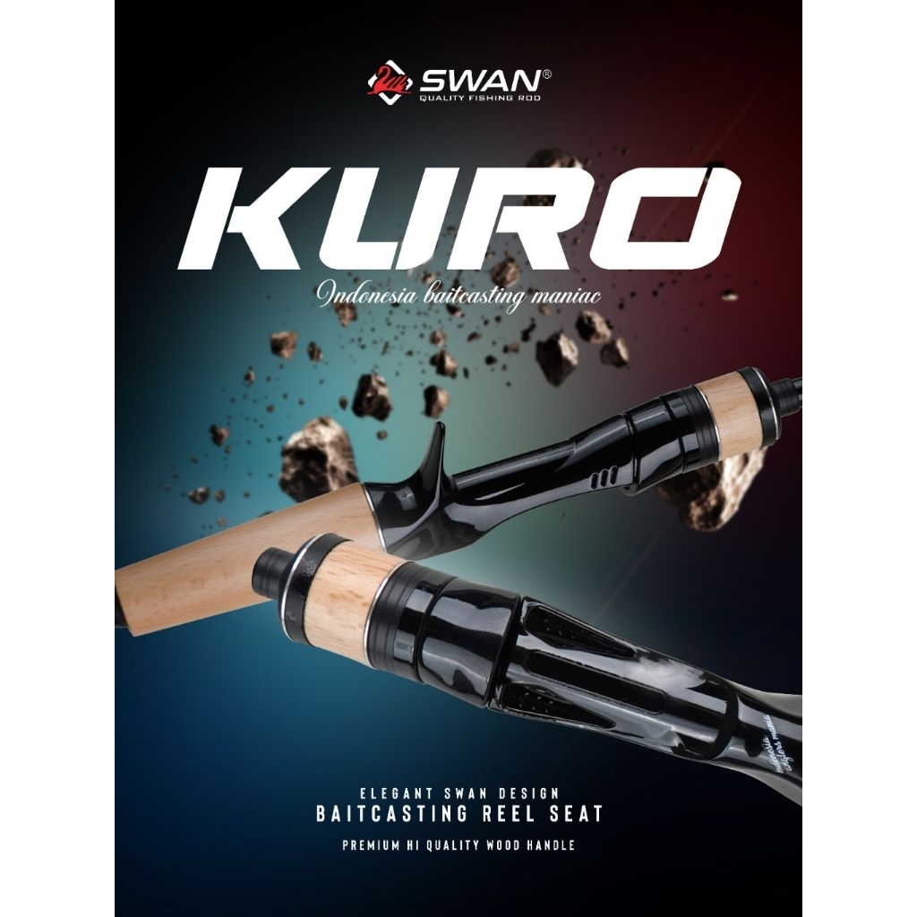 joran bc SWAN KURO 180cm carbon solid