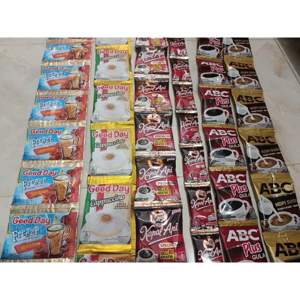 KOPI KAPAL API PAKET RENTENGAN