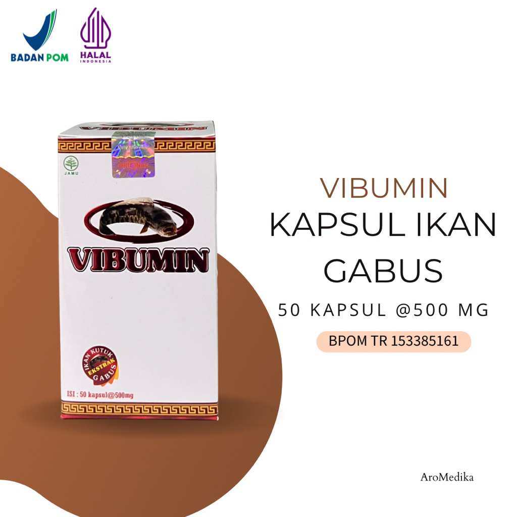 Vibumin - Kapsul Pasca Operasi - Isi 50 Kapsul