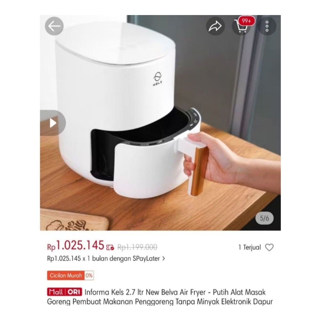 Air fryer kels preloved