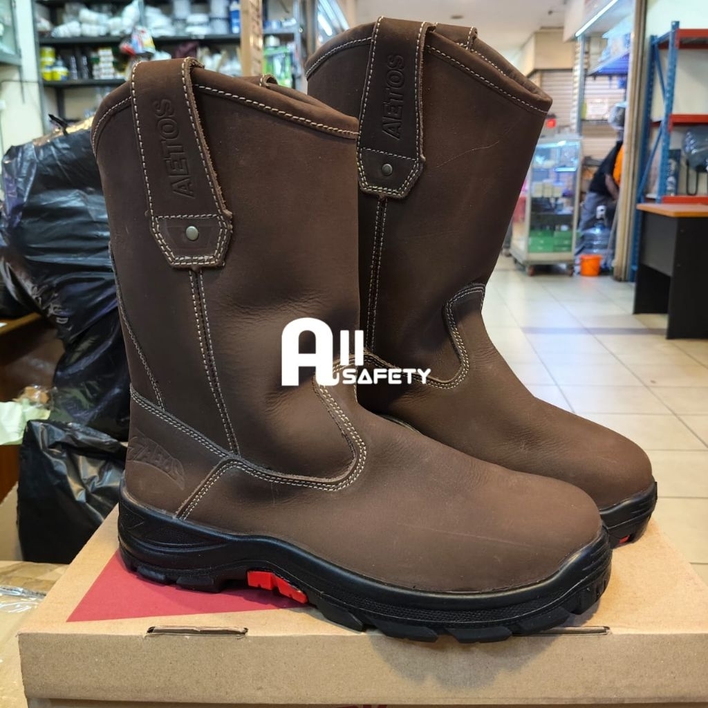 safety aetos lithium Sepatu Safety Aetos Lithium Mocca Type 813017 Pria Pekerja Industri