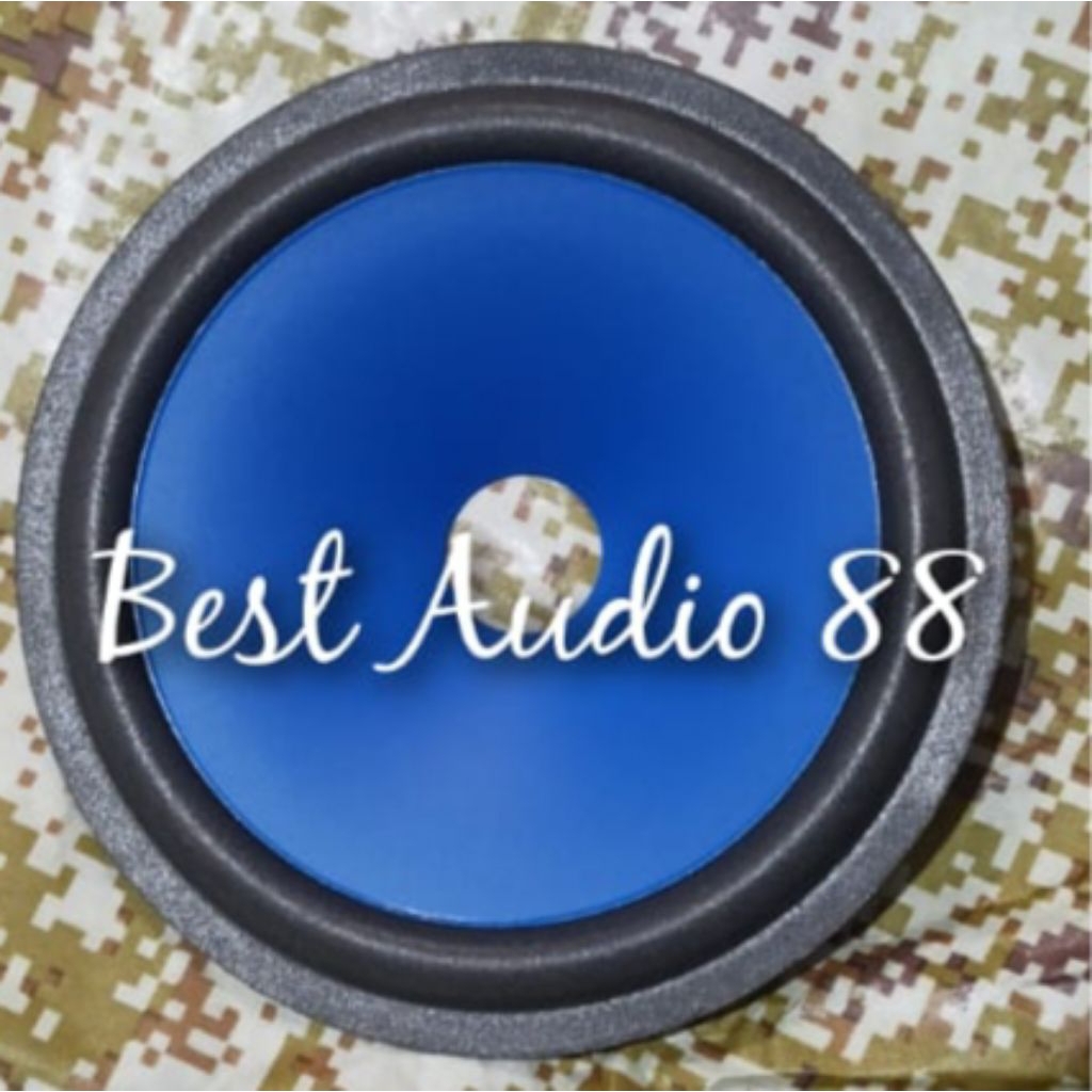 Daun kertas speaker 5inch 5 inch woofer spon Mika biru voice 20mm tinggi 2.2cm