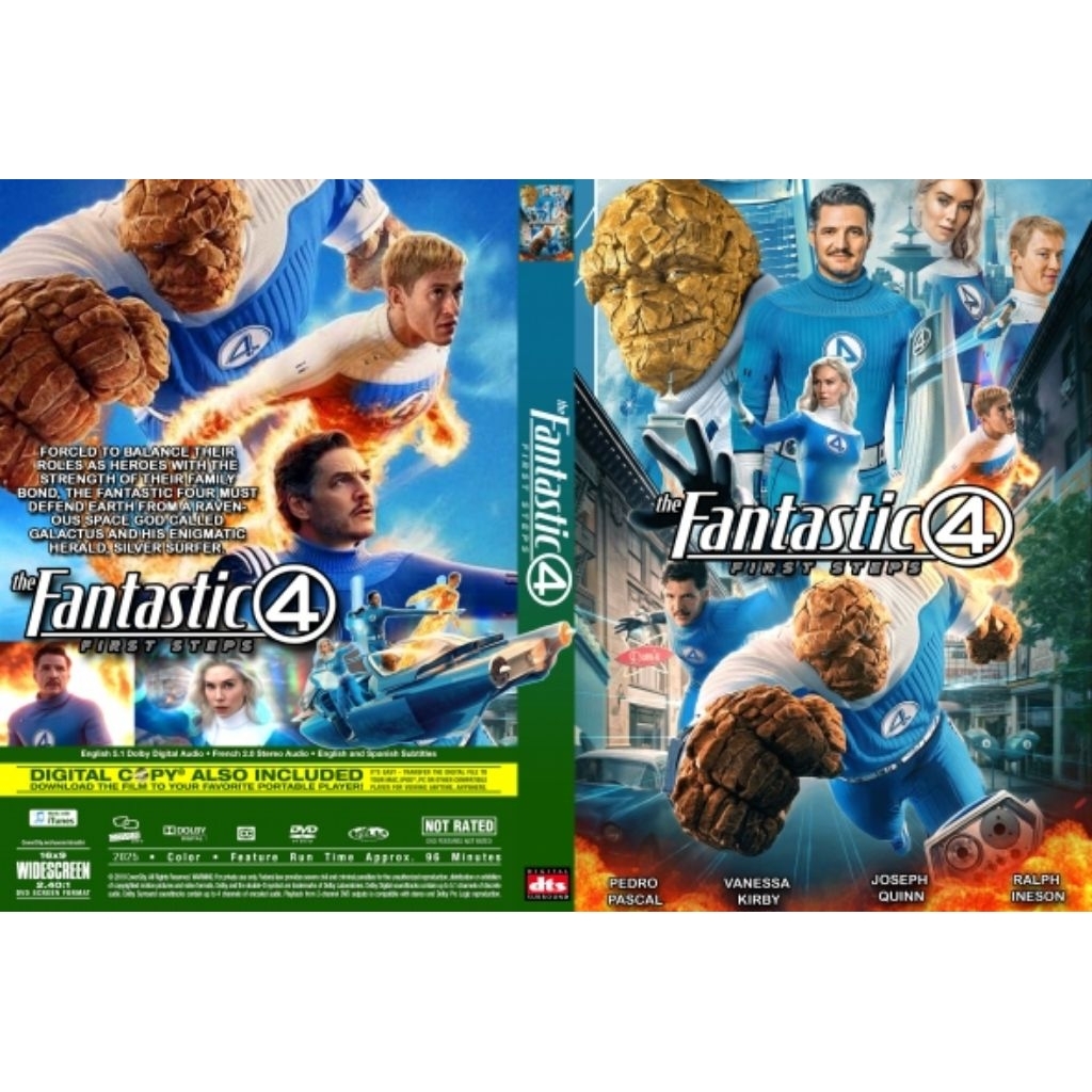 LENGKAP FULL BOX SEGEL-DVD FILM FANTASTIC 4-KASET FANTASTIC 4 2025-DVD FANTASTIC 4-CD FILMM FANTASTI