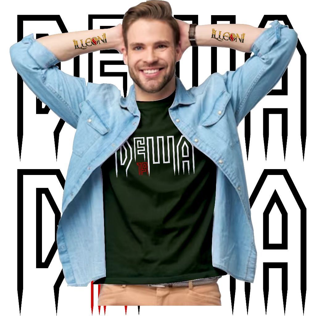 BIG SIZE (S-5XL) Kaos Pria Wanita / Kaos Music Band Dewa19 Legend