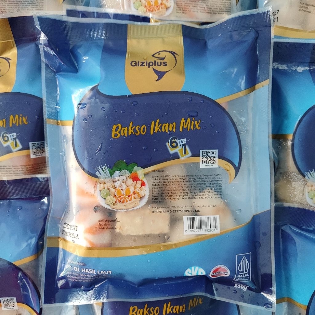 Giziplus Bakso Ikan Mix 250g