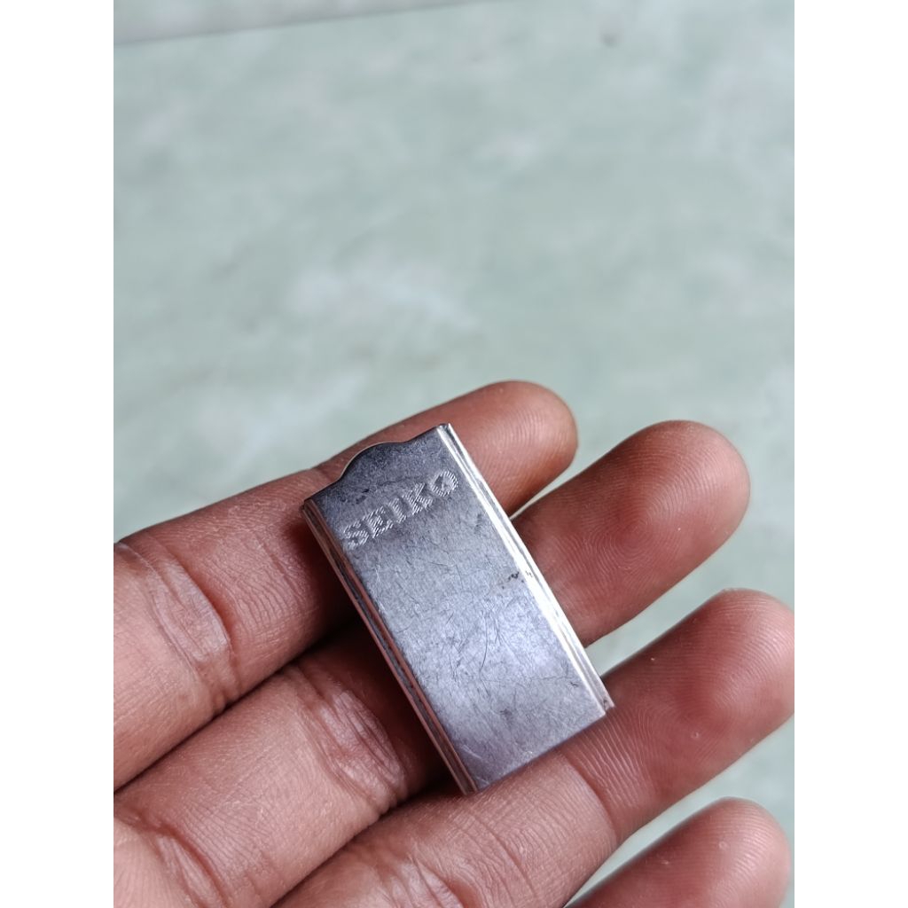 Original part Clasp buckle SEIKO 5 JAPAN suku cadang Jam tangan pria ORI COPOTAN