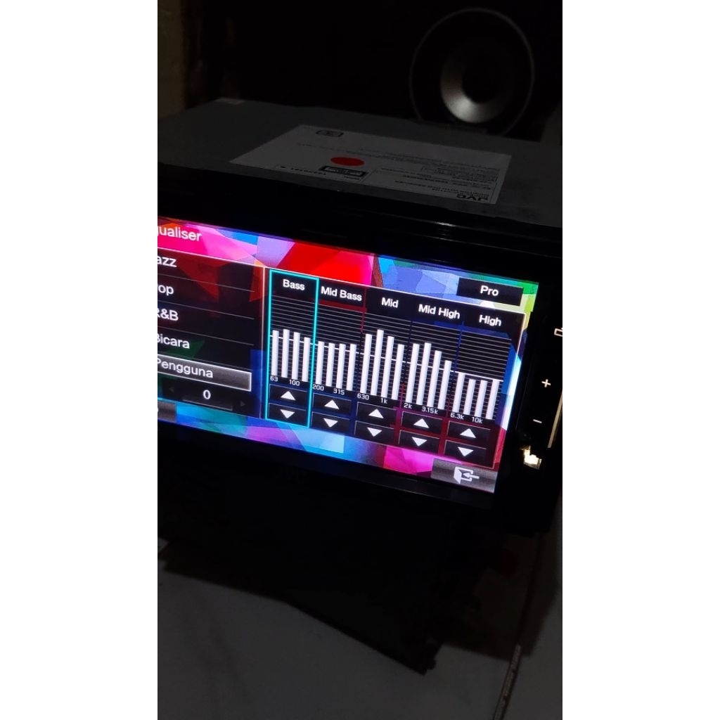 head unit 2din jvc copoton honda jazz