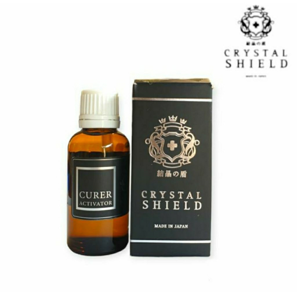 crystal shield curer activator curing 30ml percepat booster curing coating crystal shield