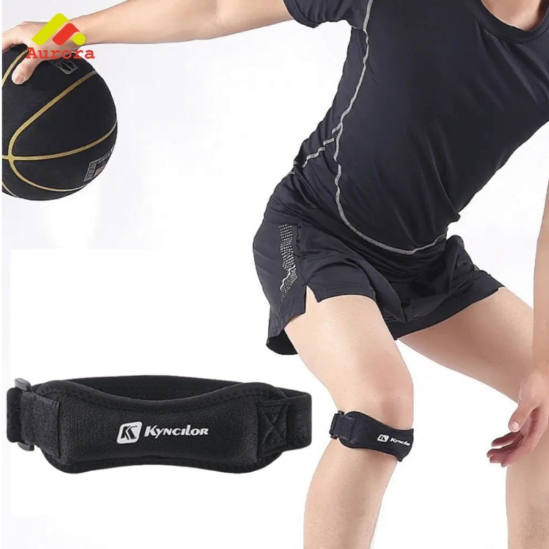 Knee Support Lurus Knee Pad Pelindung Lutut Dengan Fitur Compression Patella Cocok Untuk Sakit Lutut