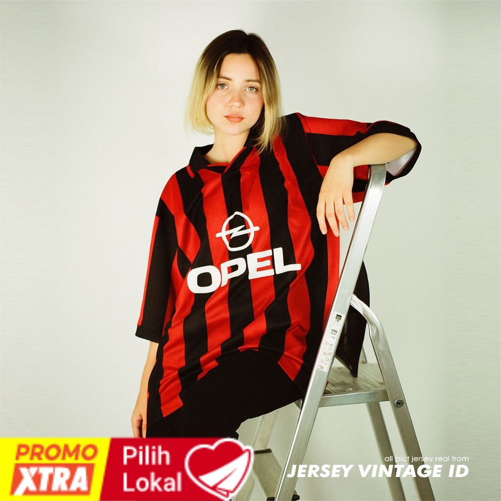 JERSEY RETRO AC MILAN 1997 HOME | LENGAN PENDEK | JERSEY VINTAGE CLASIC | BISA COD