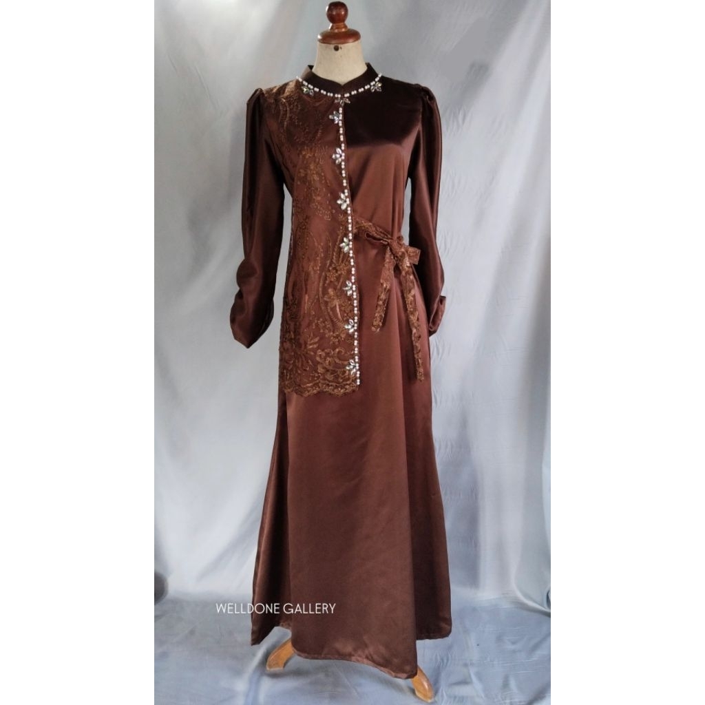 Lia Dress Kondangan Simpel Dress Lebaran Simpel Baju Kondangan Simpel Gamis Simpel