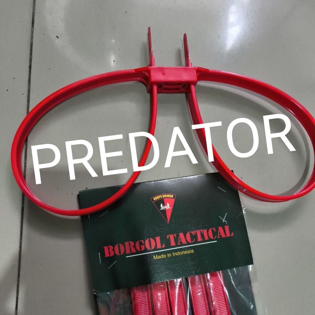 BORGOL TANGAN / BORGOL PLASTIK ASLI JATAH POLRI