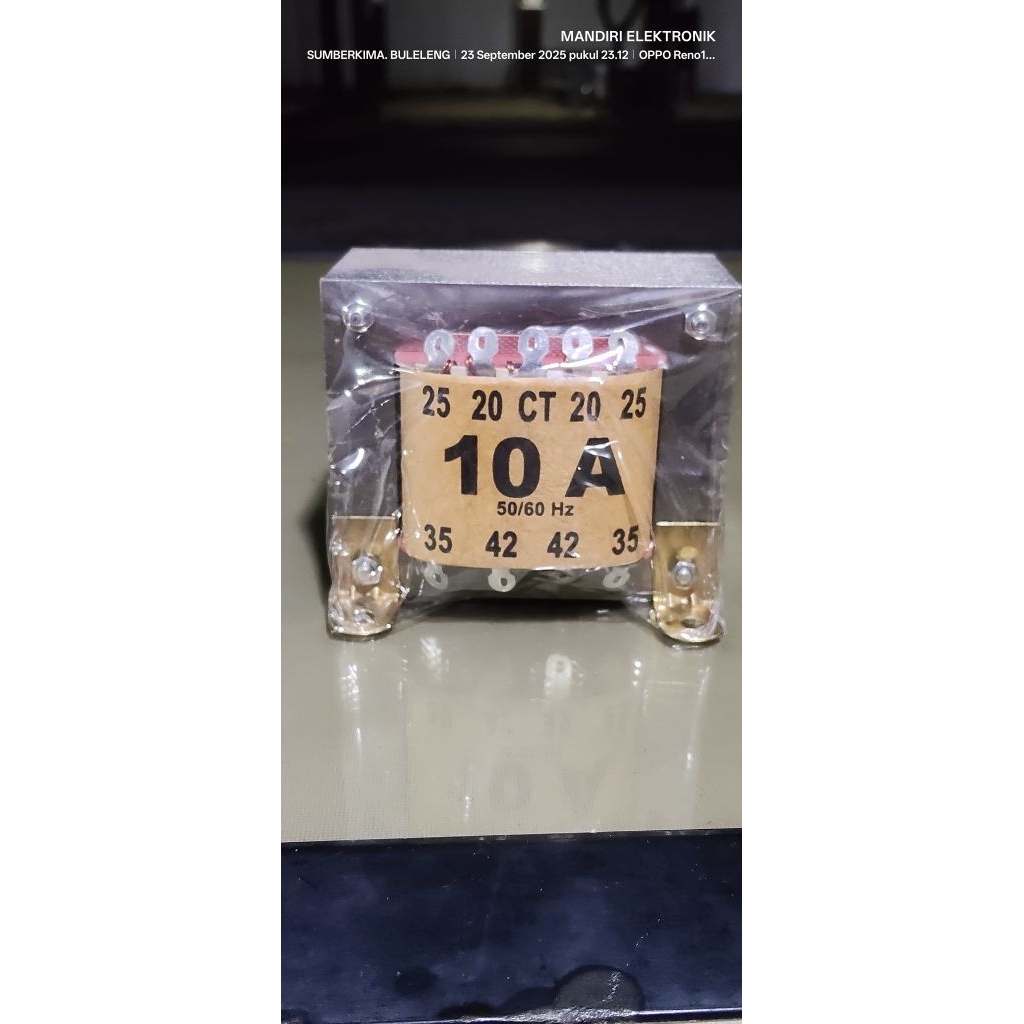 TRAVO 10 Amper CT 42 VACCO Tembaga Murni