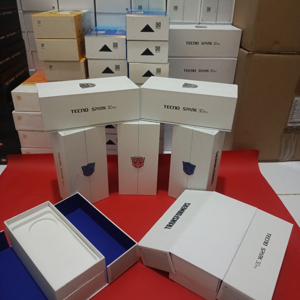 Dus Atau Box Hp Techno Spark 30 Pro Transformers Original