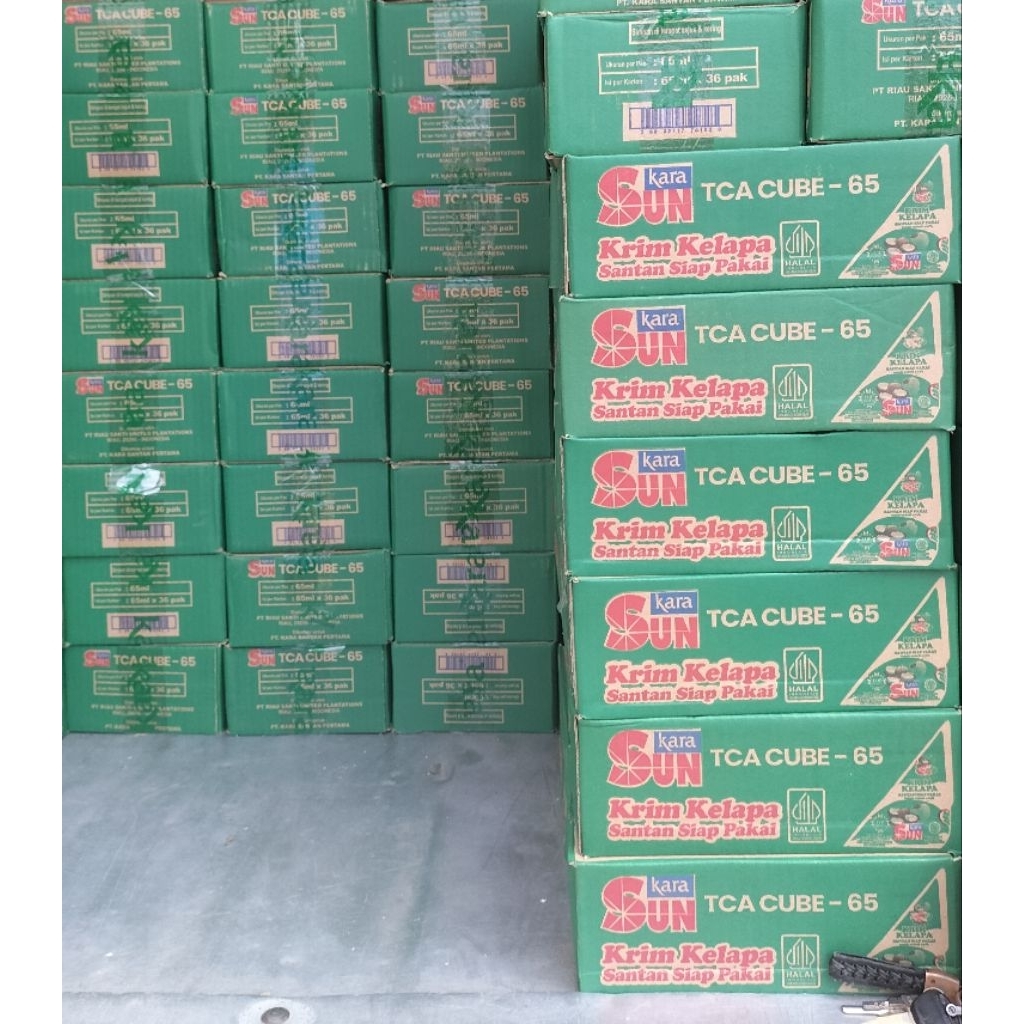 Sun kara cube Tca65 (1dus/36pcs)  Dikemas rapi dengan bubble wrap.exp  Oktober 202