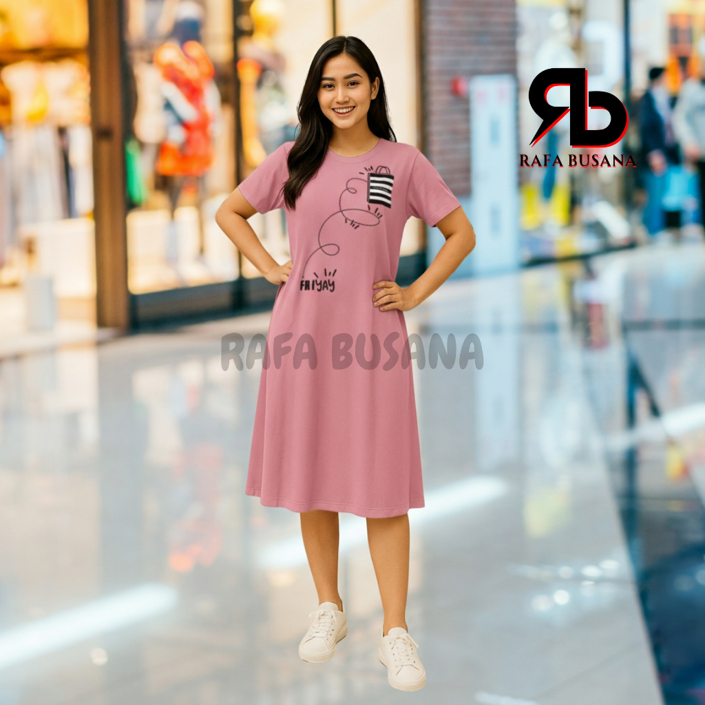 Home dress Kaos Combed 20s Motif GYL Premium Wanita Kualitas Terbaik