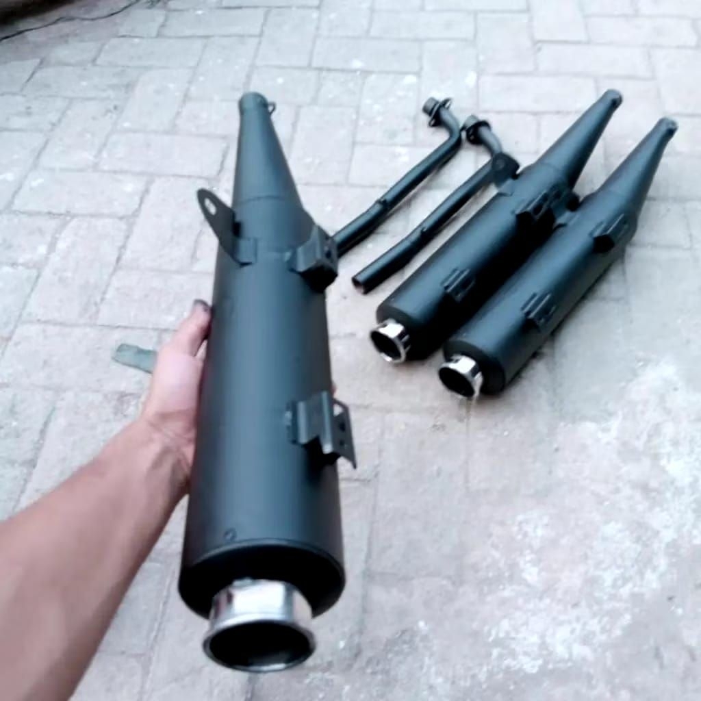 knalpot tsukigi standart racing all bebek corong grand Supra fit x smash Kharisma Revo Vega Jupiter 