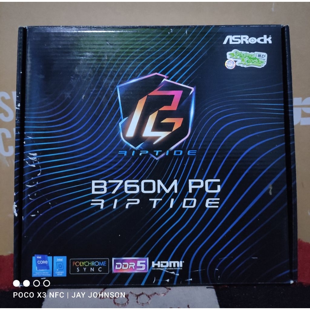 ASRock B760m PG Riptide DDR5 (SECOND)