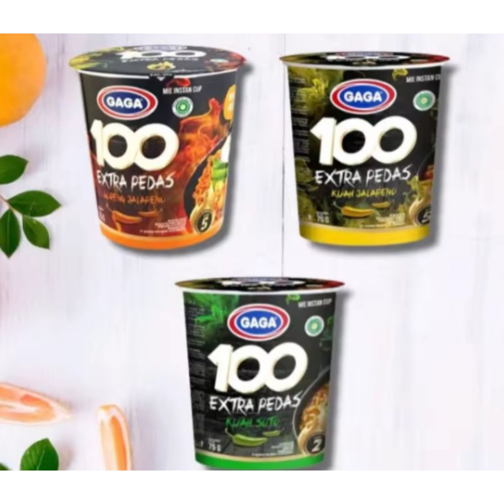 Mie Gaga cup 100 Extra Pedas