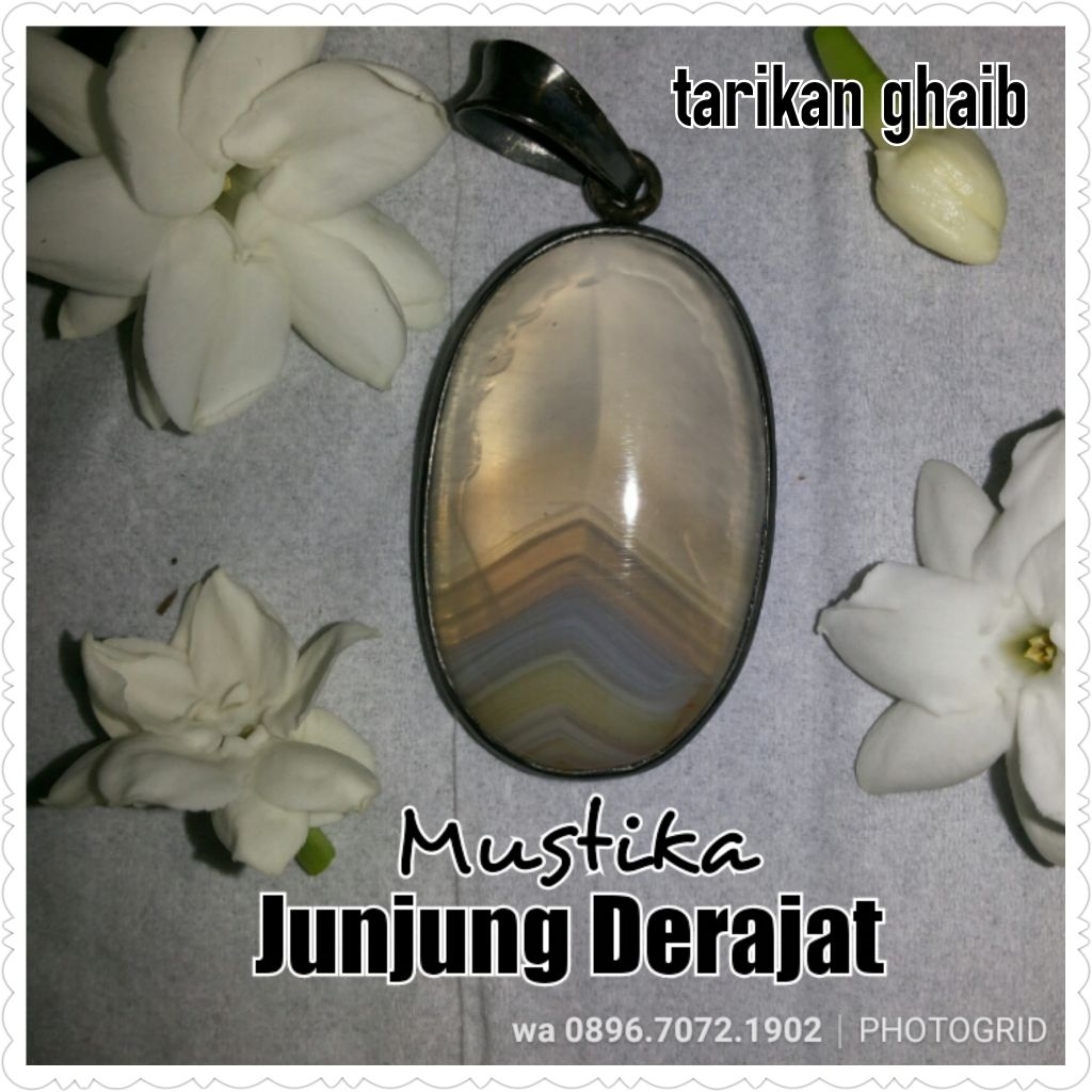 batu akik mstk motif junjung derajat kristal ring liontin perak