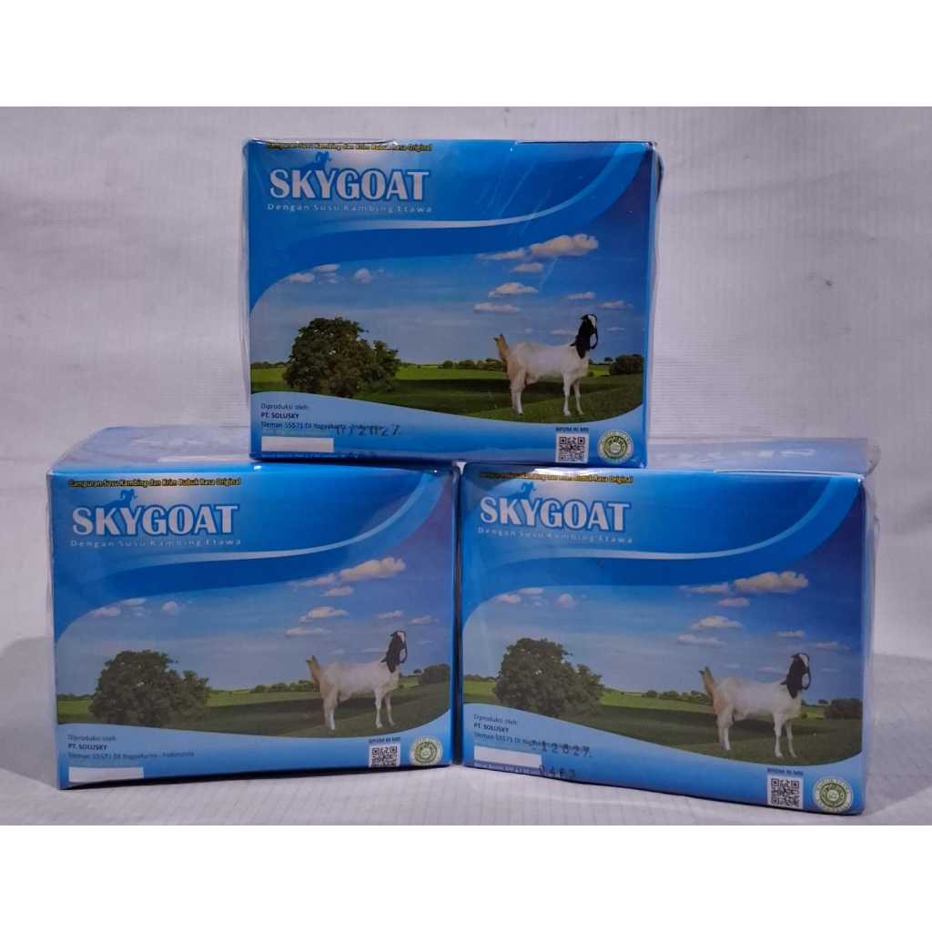 Susu Etawa Skygoat | Skygoat Susu Kambing Bubuk Per Box 10 Sachet | SKYGOAT ORIGINAL