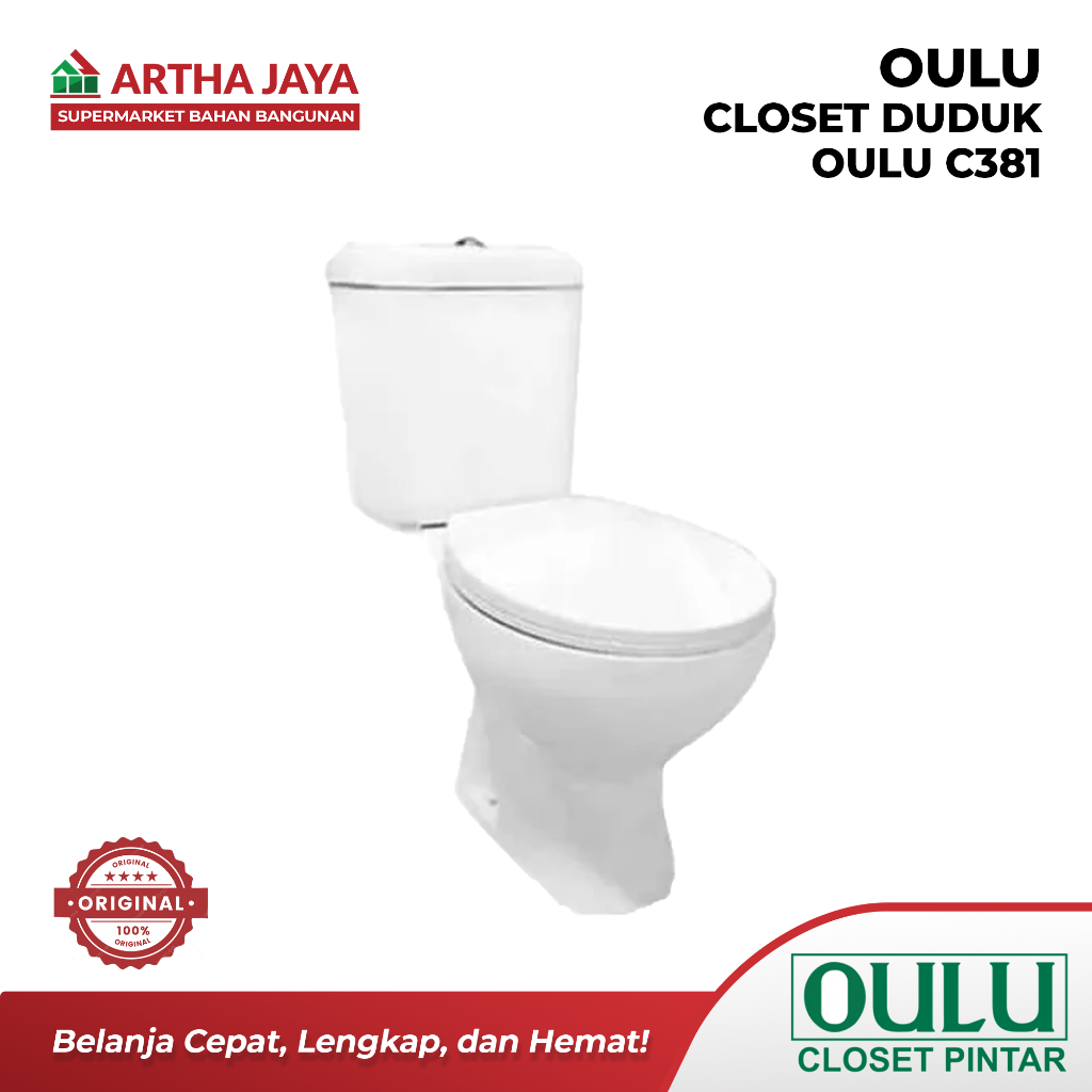 OULU C381 CLOSET / Kloset Duduk