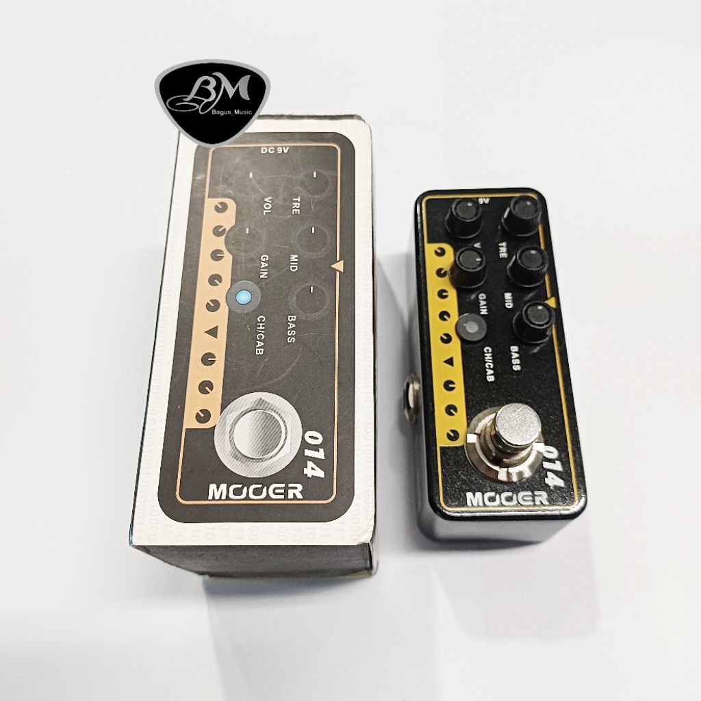 Efek gitar Mooer Micro Preamp 014 Taxidea Taxus