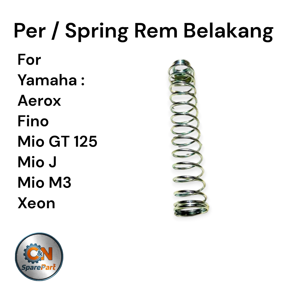 Per Rem Belakang Spring Rem Belakang Per Tiang Kabel Rem Belakang For Yamaha Aerox Fino Mio GT 125 M