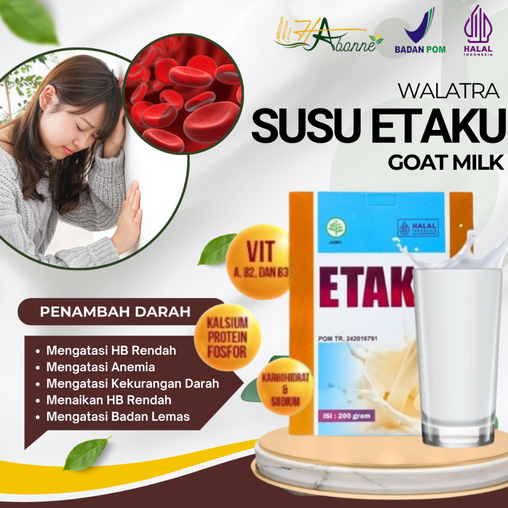 Susu Penambah Darah Rendah, Anemia, Darah Rendah, Kurang Darah, HB Rendah, Menaikan HB Rendah, Penam