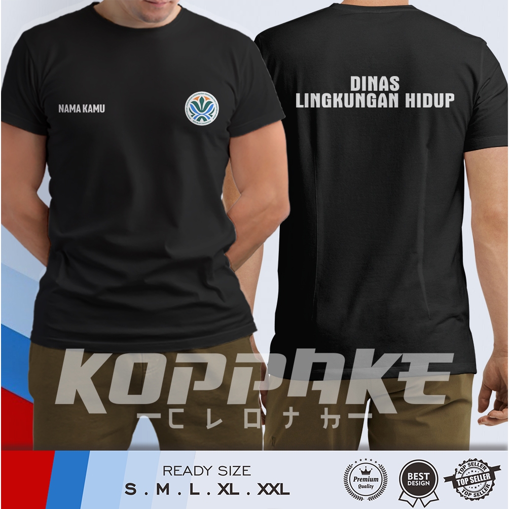 Kaos Dinas Lingkungan Hidup Gratis Nama Kamu Baju Distro