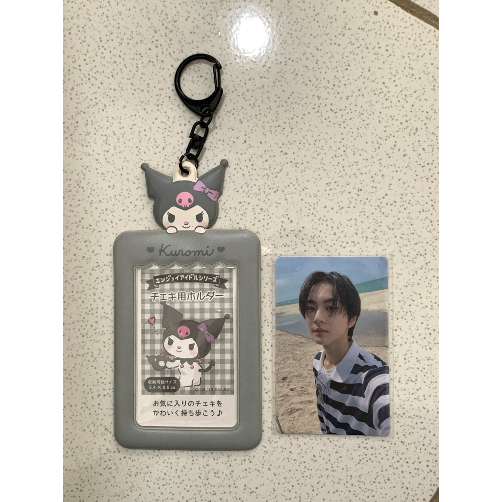 Card holder photo card sanrio ori japan + pc jungwon ori