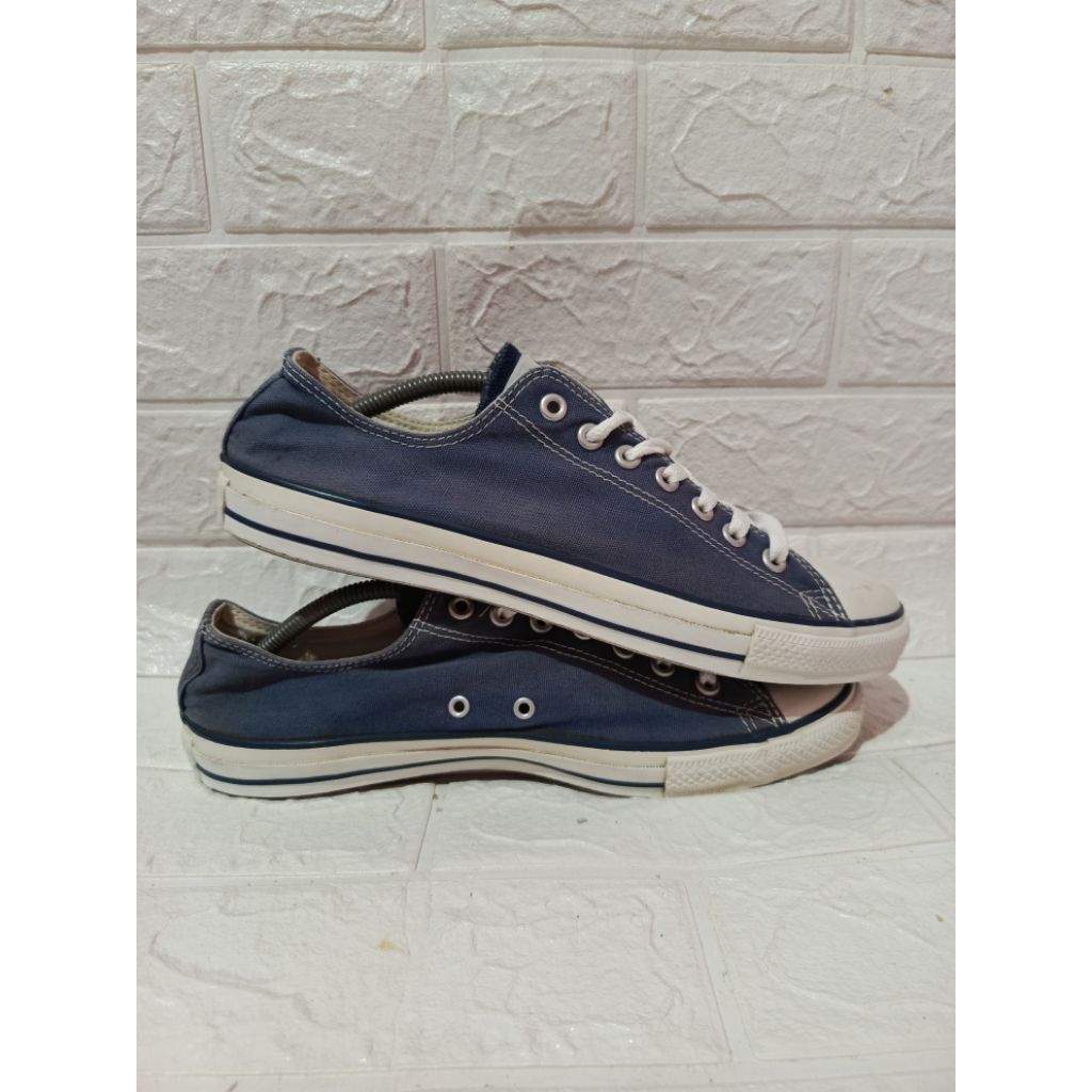 Sepatu Sneakers ¢*nverse CTAS low OX navy size - 45