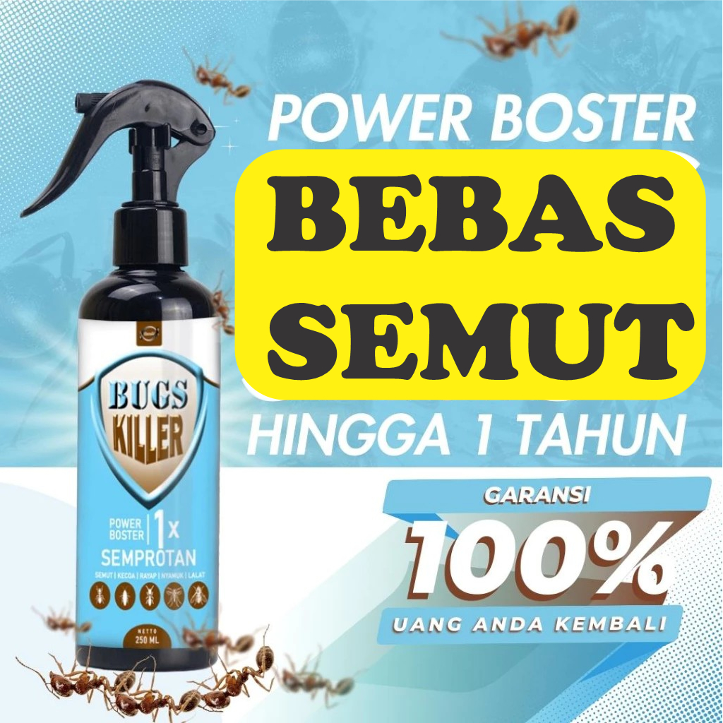 Racun Pembasmi Semut Semprot Ampuh Obat Pembunuh  Jenis Serangga Kecoa Kutu Lalat Nyamuk Rayap