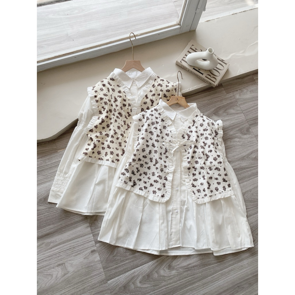 FELA BLOUSE VEST 2in1