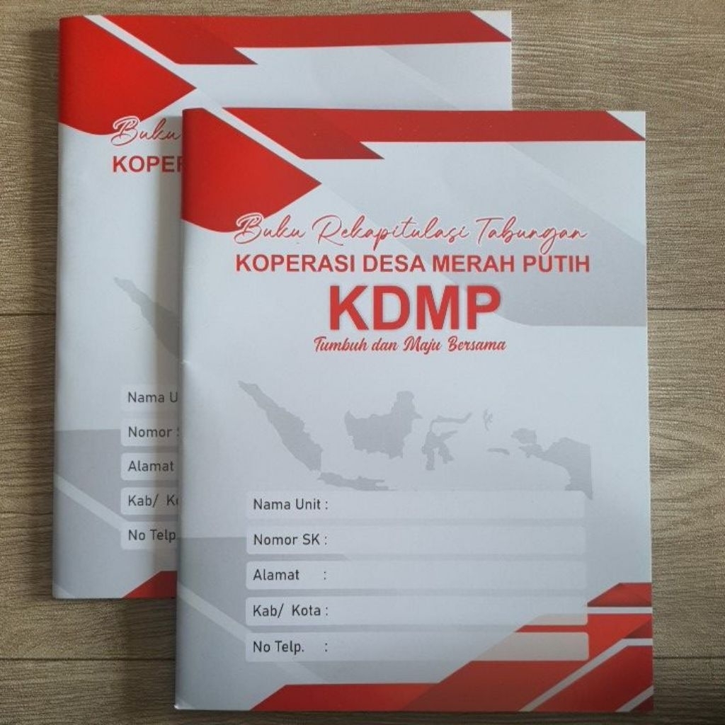 BUKU REKAPITULASI TABUNGAN KOPERASI DESA MERAH PUTIH