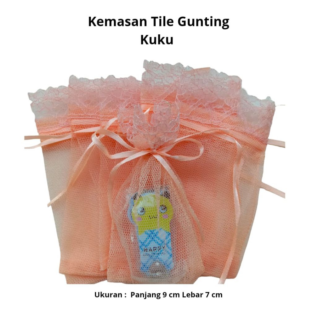 Kemasan tile gunting kuku/tile gunting kuku/kemasan tile/tile souvenir/kemasan souvenir/bungkus souv