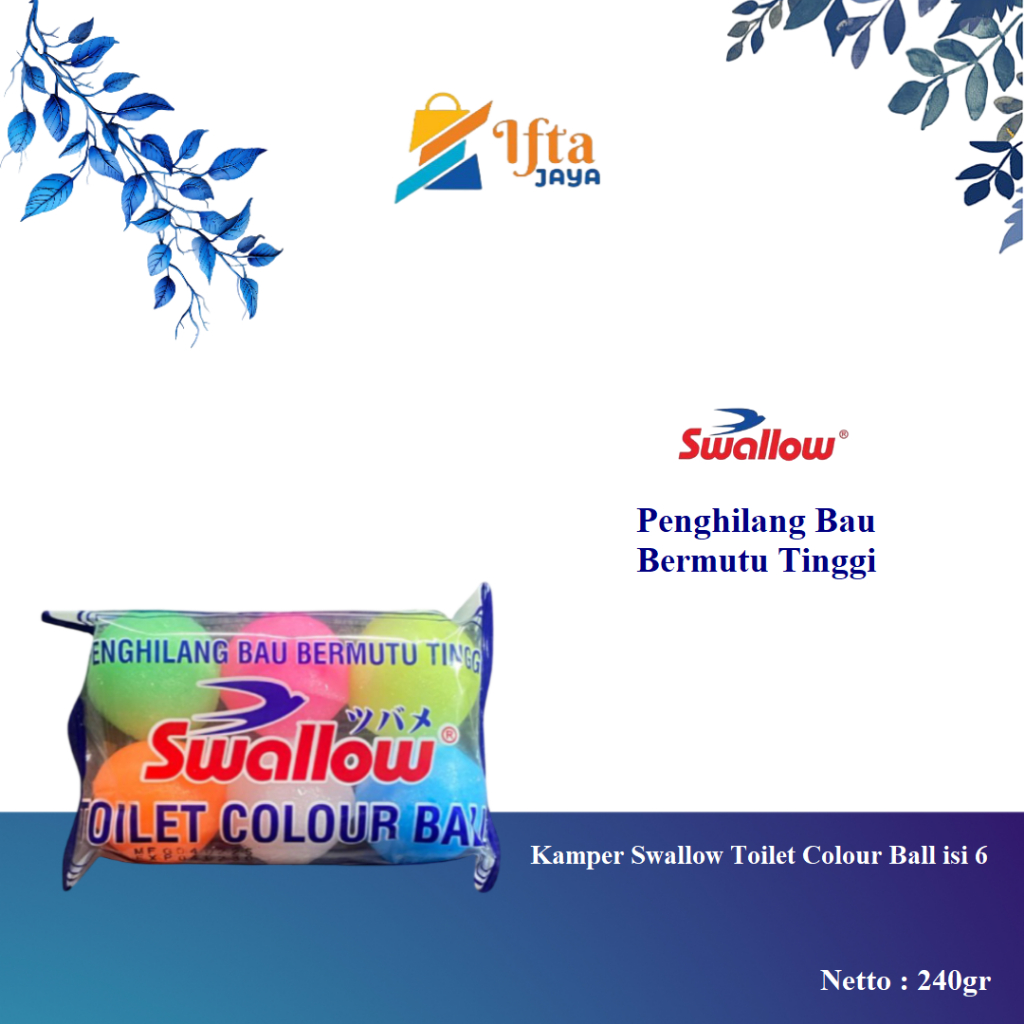 Kamper Swallow Toilet Colour Ball isi 6