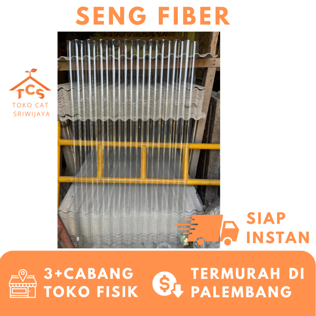 Seng Fiber / Atap Fiber / Gelombang Fiber