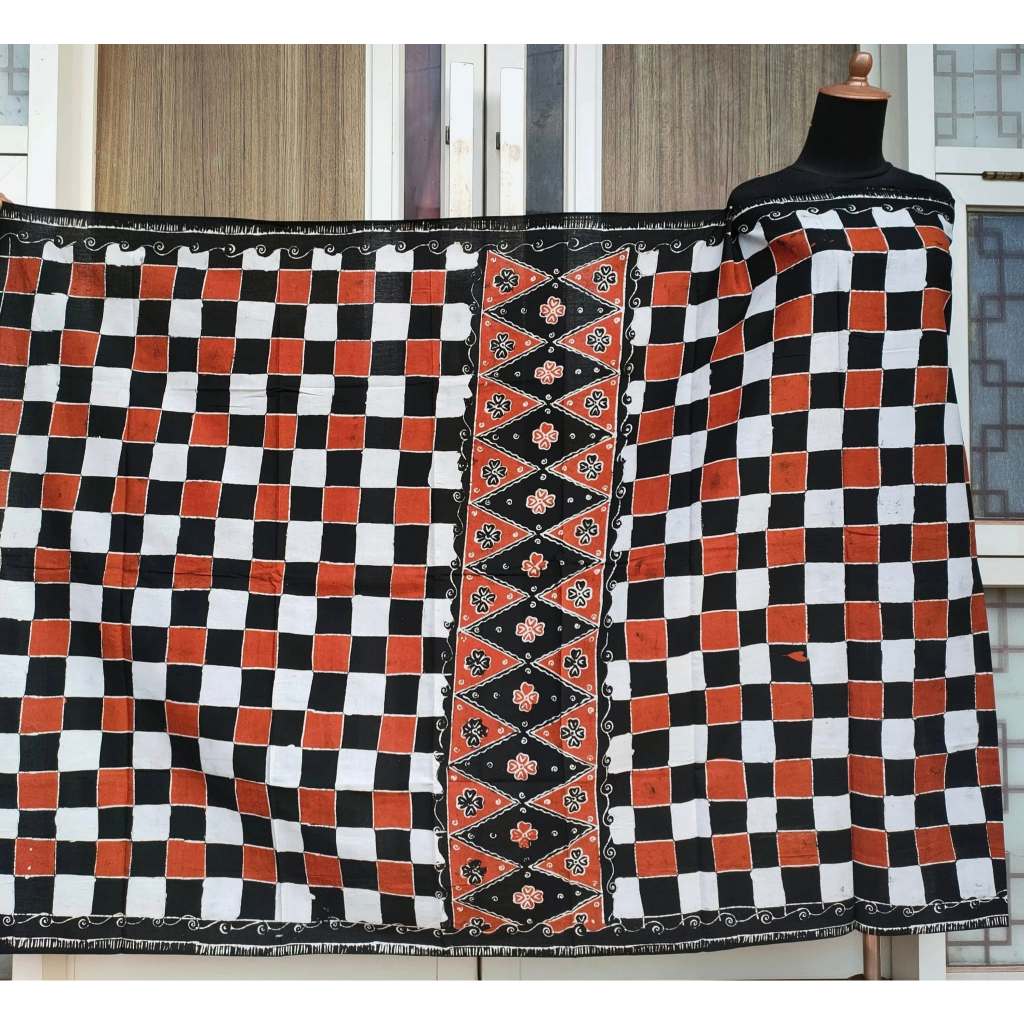 bisa COD batik umiromlah 1010349 Bahan Kain Batik Full Tulis Asli pengrajin Madura Pamekasan Hitam P