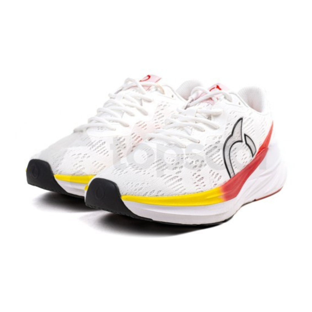 Sepatu Running Ortuseight Hyperglide 2.0 Sneakers Olahraga Lari Pria & Wanita Putih Biru Hitam