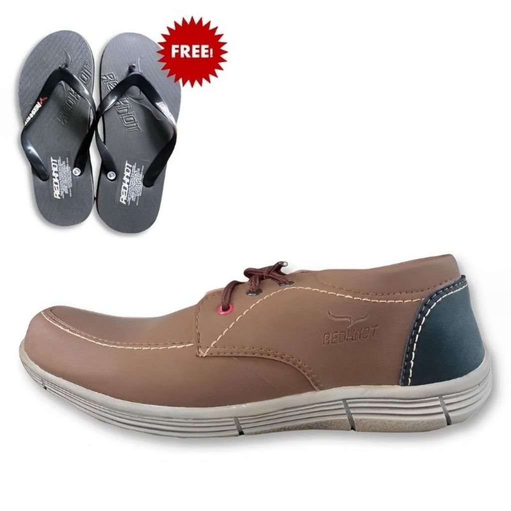Sepatu Pria Original Redknot Standout Tan - Size 43