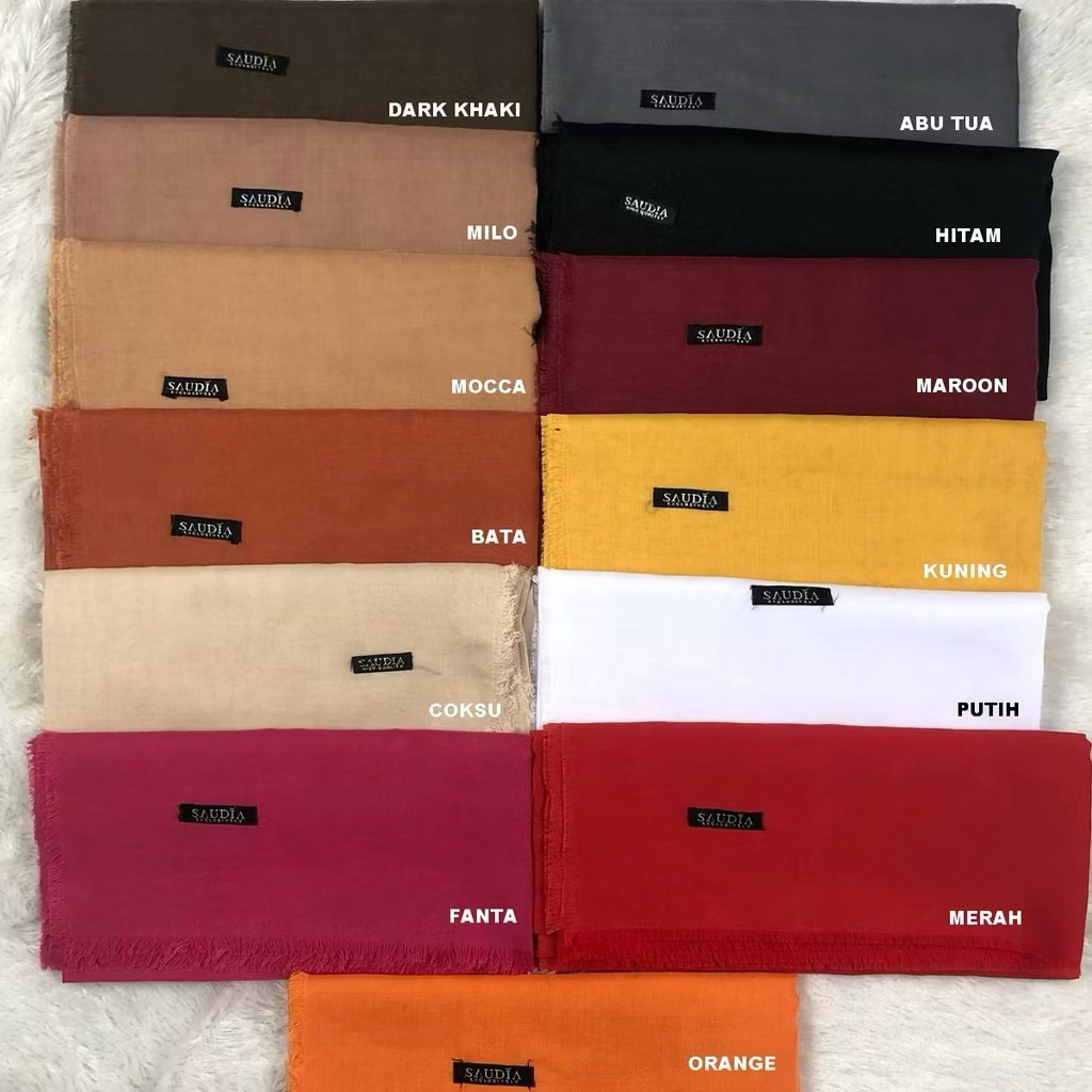 Saudia Rawis Jilbab Segi Empat - Jilbab Anak Sekolah