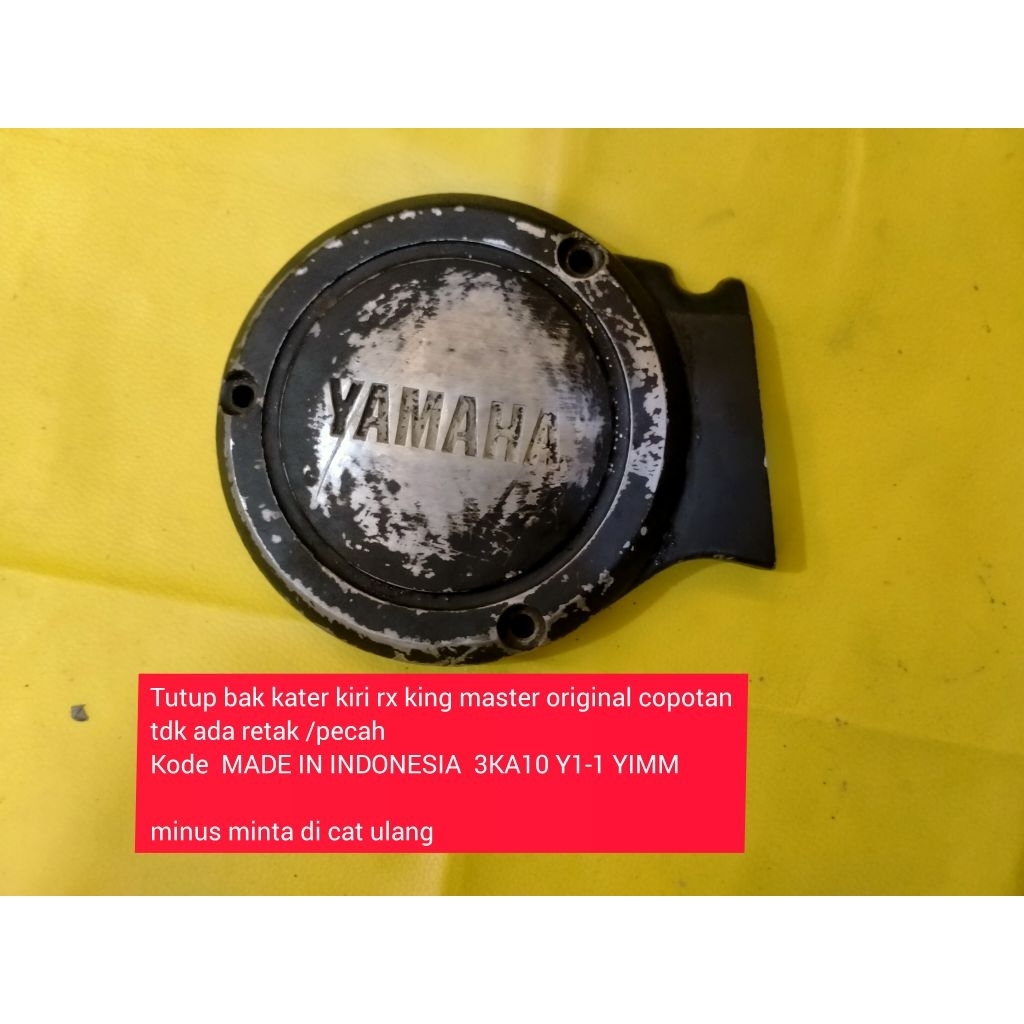 TUTUP BAK KALTER KIRI RX KING