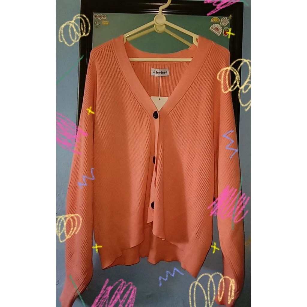 Aille Cardigan Rosewood - Leviora