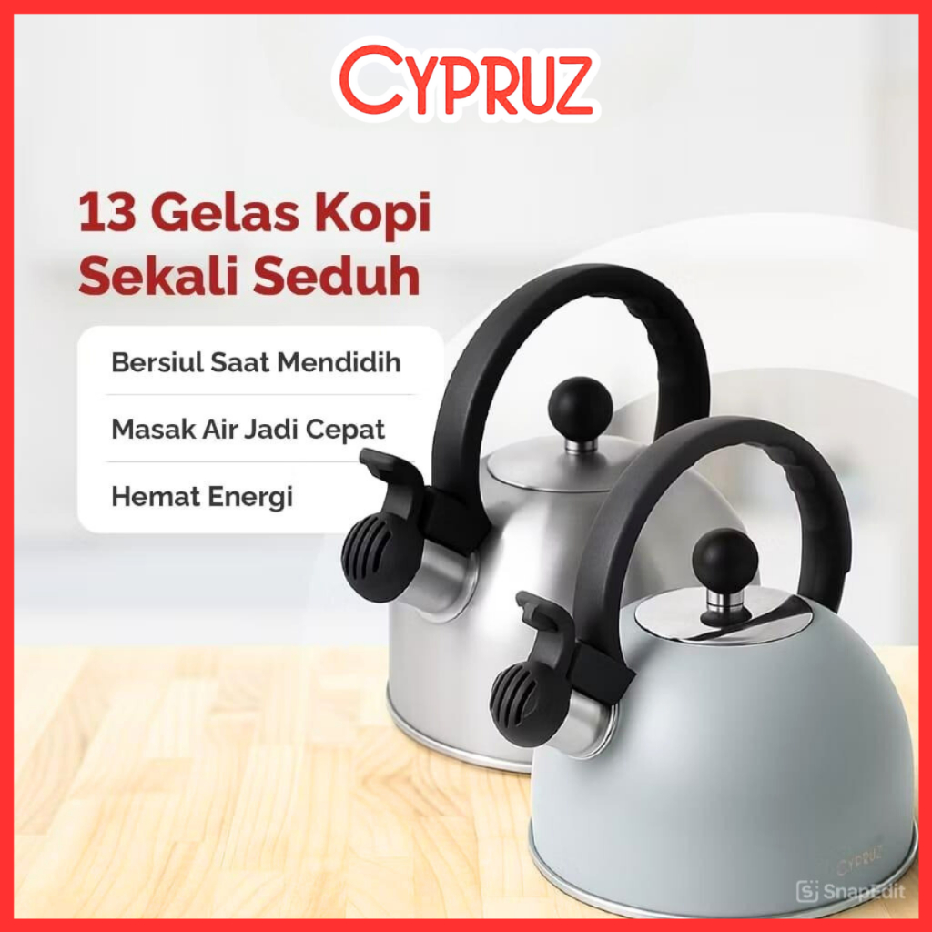 Cypruz Teko Stainless Siul 2 Liter