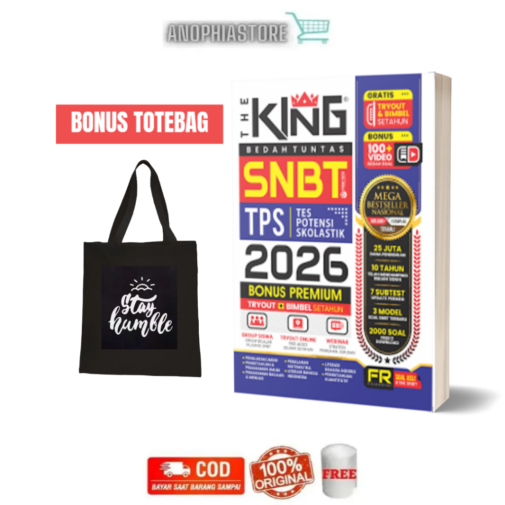 BUKU SNBT 2026 The King SNBT TPS 2026