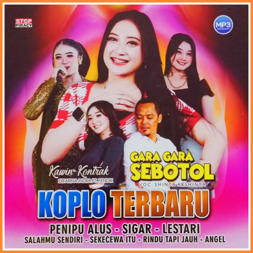 Kaset MP3 Lagu Dangdut Koplo Campuran Album Pilihan Terpopuler 112 Judul