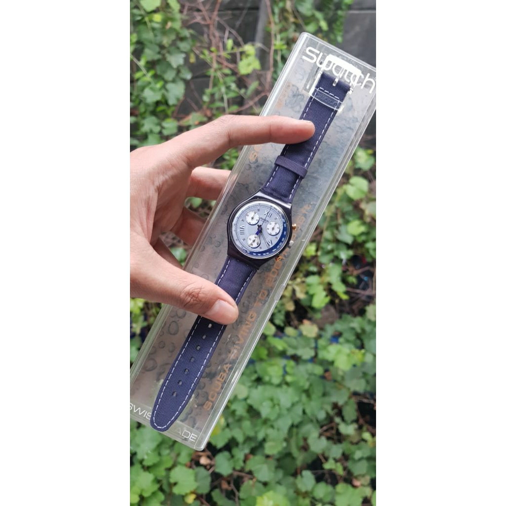 swatch chrono vintage